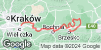 Track GPS Brzesko - Kraków